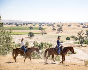 horseback riding in Paso Robles