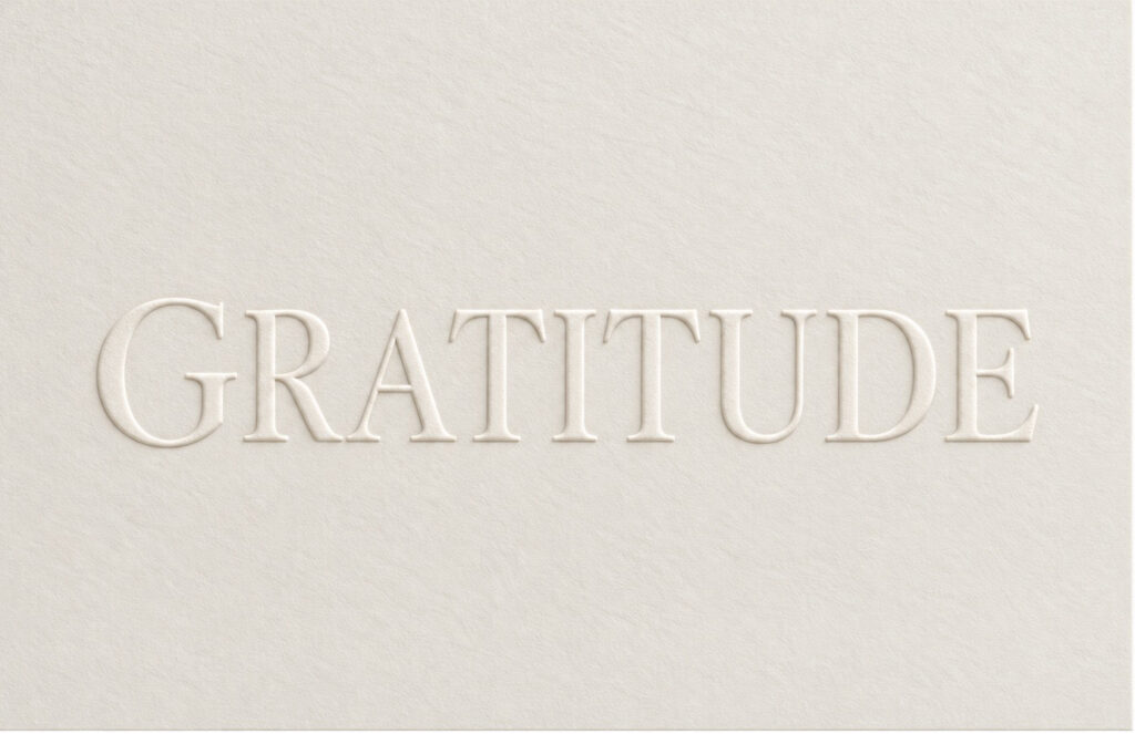 gratitude